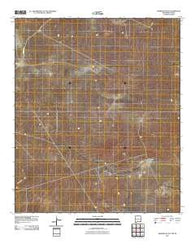 Andrews Place New Mexico Historical topographic map, 1:24000 scale, 7.5 X 7.5 Minute, Year 2010