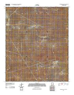 Andrews Place New Mexico Historical topographic map, 1:24000 scale, 7.5 X 7.5 Minute, Year 2010