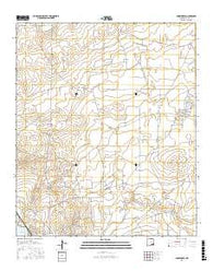 Angel Draw New Mexico Current topographic map, 1:24000 scale, 7.5 X 7.5 Minute, Year 2017