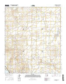 Angel Draw New Mexico Current topographic map, 1:24000 scale, 7.5 X 7.5 Minute, Year 2017