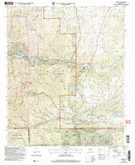 Angus New Mexico Historical topographic map, 1:24000 scale, 7.5 X 7.5 Minute, Year 2004