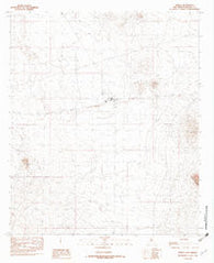 Animas New Mexico Historical topographic map, 1:24000 scale, 7.5 X 7.5 Minute, Year 1982