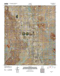 Animas New Mexico Historical topographic map, 1:24000 scale, 7.5 X 7.5 Minute, Year 2010