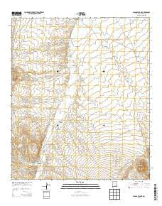 Animas Peak NE New Mexico Historical topographic map, 1:24000 scale, 7.5 X 7.5 Minute, Year 2013