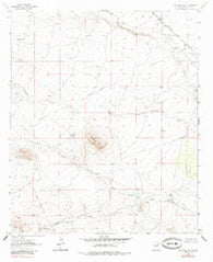 Antelope Hill New Mexico Historical topographic map, 1:24000 scale, 7.5 X 7.5 Minute, Year 1963