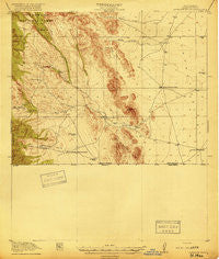 Antelope Wells New Mexico Historical topographic map, 1:62500 scale, 15 X 15 Minute, Year 1919