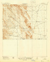 Antelope Wells New Mexico Historical topographic map, 1:62500 scale, 15 X 15 Minute, Year 1919