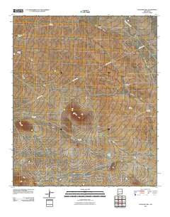 Antelope Hill New Mexico Historical topographic map, 1:24000 scale, 7.5 X 7.5 Minute, Year 2010