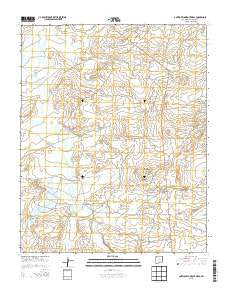 Antelope Lookout Mesa New Mexico Historical topographic map, 1:24000 scale, 7.5 X 7.5 Minute, Year 2013