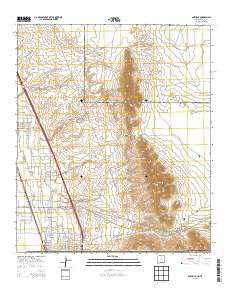 Anthony New Mexico Historical topographic map, 1:24000 scale, 7.5 X 7.5 Minute, Year 2013