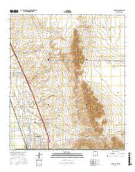 Anthony New Mexico Current topographic map, 1:24000 scale, 7.5 X 7.5 Minute, Year 2017