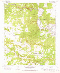 Anton Chico New Mexico Historical topographic map, 1:24000 scale, 7.5 X 7.5 Minute, Year 1963