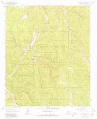 Apache Summit New Mexico Historical topographic map, 1:24000 scale, 7.5 X 7.5 Minute, Year 1963