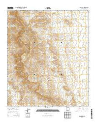 Apache Gap New Mexico Historical topographic map, 1:24000 scale, 7.5 X 7.5 Minute, Year 2013