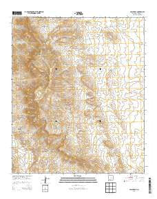 Apache Gap New Mexico Historical topographic map, 1:24000 scale, 7.5 X 7.5 Minute, Year 2013