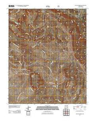 Apache Springs New Mexico Historical topographic map, 1:24000 scale, 7.5 X 7.5 Minute, Year 2011