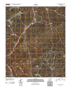 Apache Summit New Mexico Historical topographic map, 1:24000 scale, 7.5 X 7.5 Minute, Year 2010
