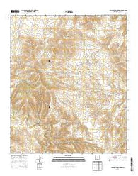 Applegate Mountain New Mexico Historical topographic map, 1:24000 scale, 7.5 X 7.5 Minute, Year 2013