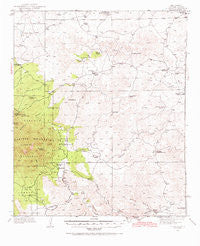 Arabela New Mexico Historical topographic map, 1:62500 scale, 15 X 15 Minute, Year 1936