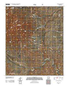 Arabela New Mexico Historical topographic map, 1:24000 scale, 7.5 X 7.5 Minute, Year 2011