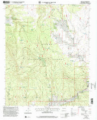 Aragon New Mexico Historical topographic map, 1:24000 scale, 7.5 X 7.5 Minute, Year 1999