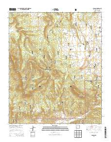 Aragon New Mexico Historical topographic map, 1:24000 scale, 7.5 X 7.5 Minute, Year 2013
