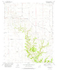 Aragon Hill New Mexico Historical topographic map, 1:24000 scale, 7.5 X 7.5 Minute, Year 1977