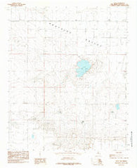 Arch New Mexico Historical topographic map, 1:24000 scale, 7.5 X 7.5 Minute, Year 1985