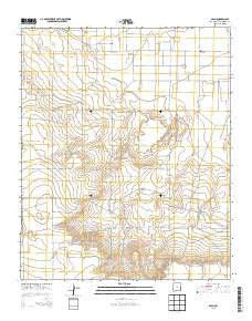 Arch New Mexico Historical topographic map, 1:24000 scale, 7.5 X 7.5 Minute, Year 2013