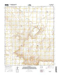 Arch New Mexico Current topographic map, 1:24000 scale, 7.5 X 7.5 Minute, Year 2017