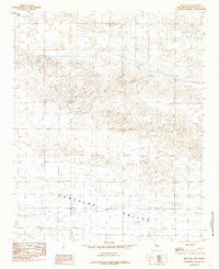 Arch NW New Mexico Historical topographic map, 1:24000 scale, 7.5 X 7.5 Minute, Year 1985