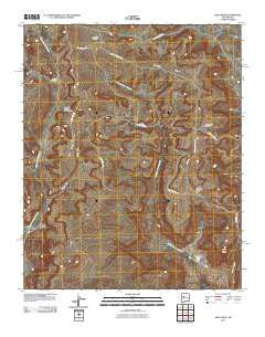 Arch Mesa New Mexico Historical topographic map, 1:24000 scale, 7.5 X 7.5 Minute, Year 2010