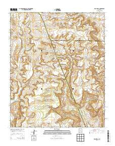 Arch Mesa New Mexico Historical topographic map, 1:24000 scale, 7.5 X 7.5 Minute, Year 2013