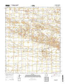 Arch NW New Mexico Historical topographic map, 1:24000 scale, 7.5 X 7.5 Minute, Year 2013