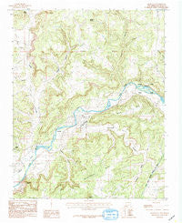 Archuleta New Mexico Historical topographic map, 1:24000 scale, 7.5 X 7.5 Minute, Year 1985