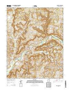 Archuleta New Mexico Current topographic map, 1:24000 scale, 7.5 X 7.5 Minute, Year 2013