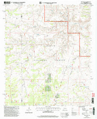 Ares Peak New Mexico Historical topographic map, 1:24000 scale, 7.5 X 7.5 Minute, Year 2001
