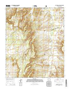 Armstrong Canyon New Mexico Historical topographic map, 1:24000 scale, 7.5 X 7.5 Minute, Year 2013