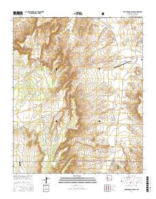 Armstrong Canyon New Mexico Current topographic map, 1:24000 scale, 7.5 X 7.5 Minute, Year 2017