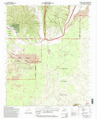 Arrosa Ranch New Mexico Historical topographic map, 1:24000 scale, 7.5 X 7.5 Minute, Year 1995