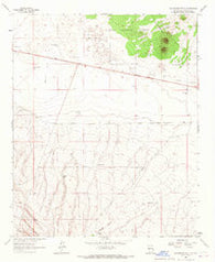 Arrowhead Well New Mexico Historical topographic map, 1:24000 scale, 7.5 X 7.5 Minute, Year 1964