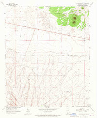 Arrowhead Well New Mexico Historical topographic map, 1:24000 scale, 7.5 X 7.5 Minute, Year 1964
