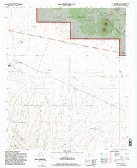 Arrowhead Well New Mexico Historical topographic map, 1:24000 scale, 7.5 X 7.5 Minute, Year 1995