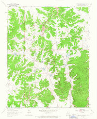 Arroyo Chijuillita New Mexico Historical topographic map, 1:24000 scale, 7.5 X 7.5 Minute, Year 1963