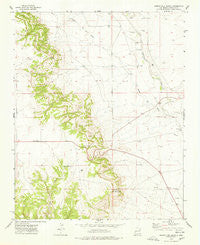Arroyo Del Alamo New Mexico Historical topographic map, 1:24000 scale, 7.5 X 7.5 Minute, Year 1973