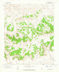 Arroyo Empedrado New Mexico Historical topographic map, 1:24000 scale, 7.5 X 7.5 Minute, Year 1961