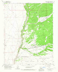 Arroyo Hondo New Mexico Historical topographic map, 1:24000 scale, 7.5 X 7.5 Minute, Year 1963