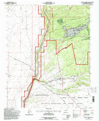 Arroyo Hondo New Mexico Historical topographic map, 1:24000 scale, 7.5 X 7.5 Minute, Year 1995