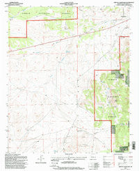 Arroyo Landavaso New Mexico Historical topographic map, 1:24000 scale, 7.5 X 7.5 Minute, Year 1995
