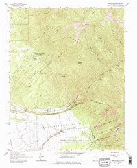 Arroyo Seco New Mexico Historical topographic map, 1:24000 scale, 7.5 X 7.5 Minute, Year 1963